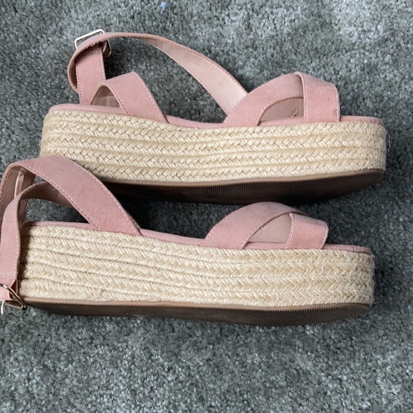Chinese Laundry Shoes - Chinese Laundry Nude Rose Espadrilles Size 9